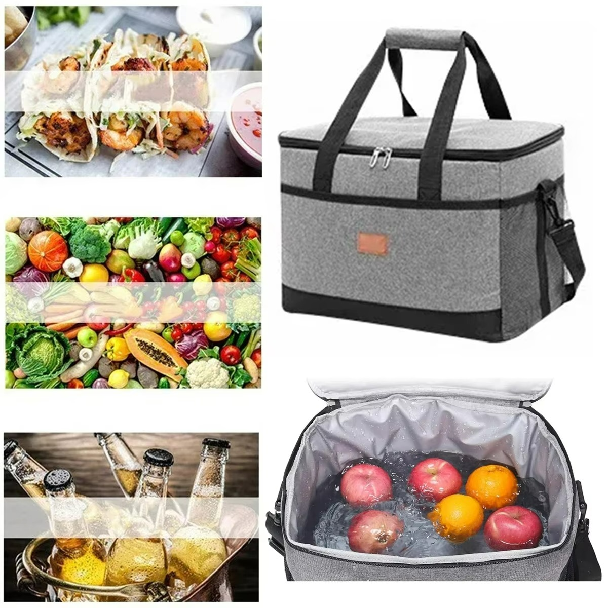 Big Insulated Outdoor Cooler Tote Bag