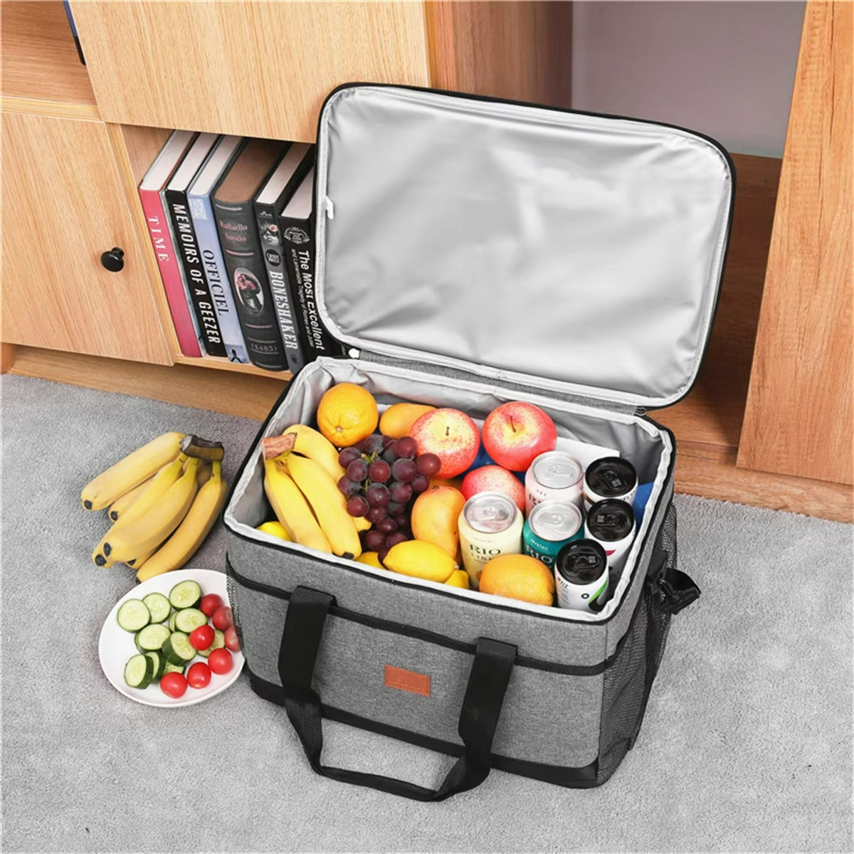 Big Insulated Outdoor Cooler Tote Bag
