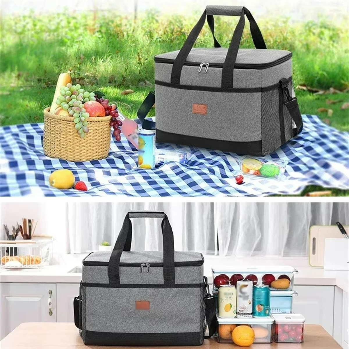 Big Insulated Outdoor Cooler Tote Bag