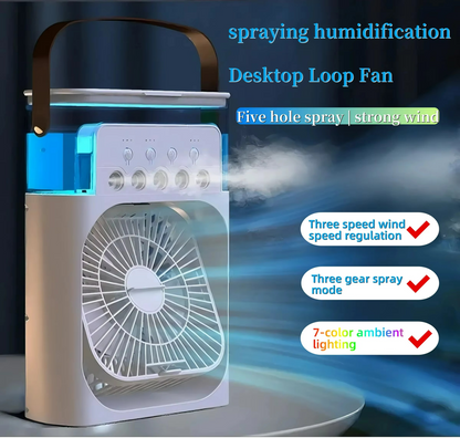 Portable 3 in 1 Compact Air Fan Cooler
