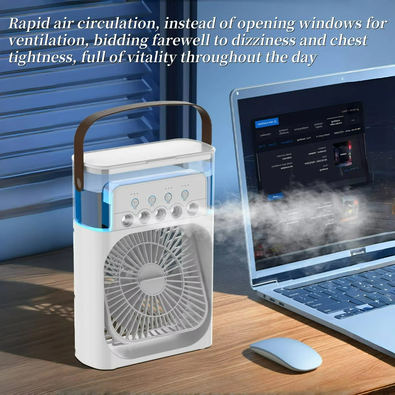 Portable 3 in 1 Compact Air Fan Cooler