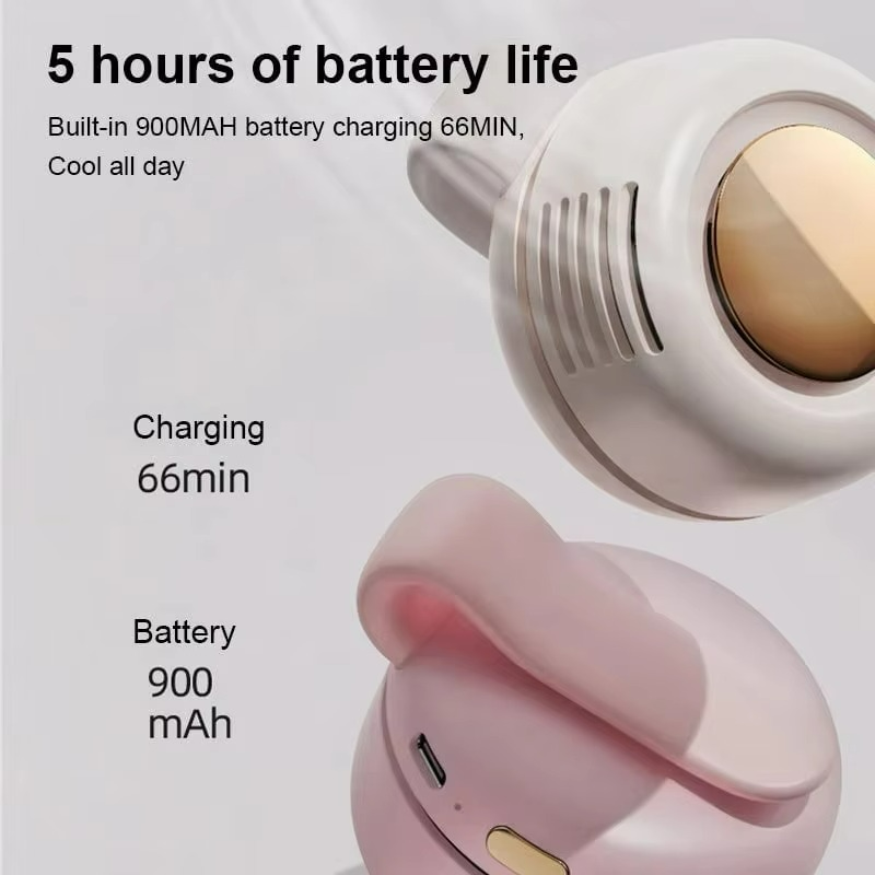 Portable Mini Clip On Neck Fan