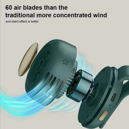 Portable Mini Clip On Neck Fan