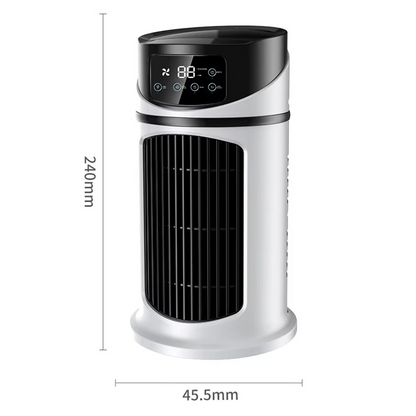 Portable 3-in-1 Misting Fan with Humidifier and LED Light