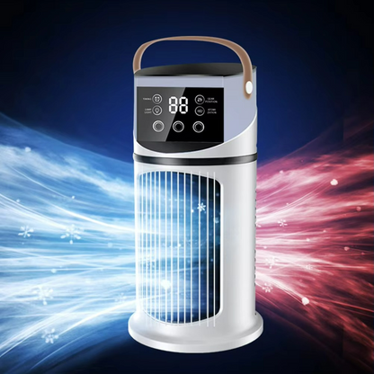Quiet Air Cooler Fan with Humidifier for Home Office - Fesara