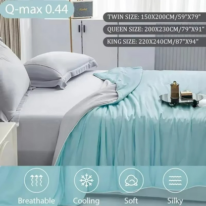Breathable Chill Summer Blanket with Cold Touch Fabric