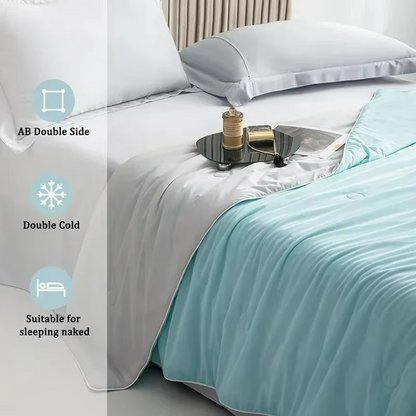 Breathable Chill Summer Blanket with Cold Touch Fabric
