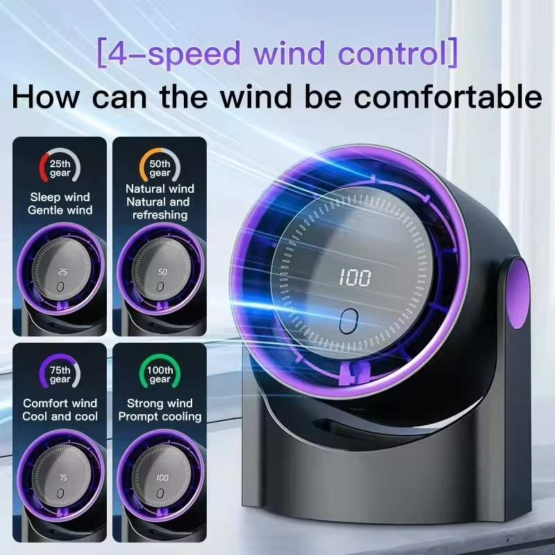 Portable Quiet Air Cooler with Humidifier Function