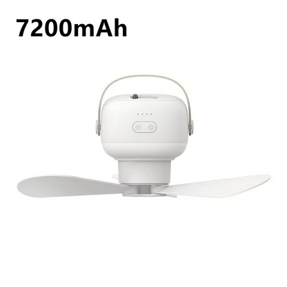 Compact Camping Ceiling Fan Lights