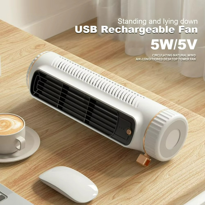 Fesara | Ultra Quiet Bladeless Fan | Cool 360° Air Flow