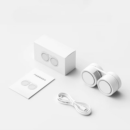 Compact USB Powered Collapsible Neck Fan