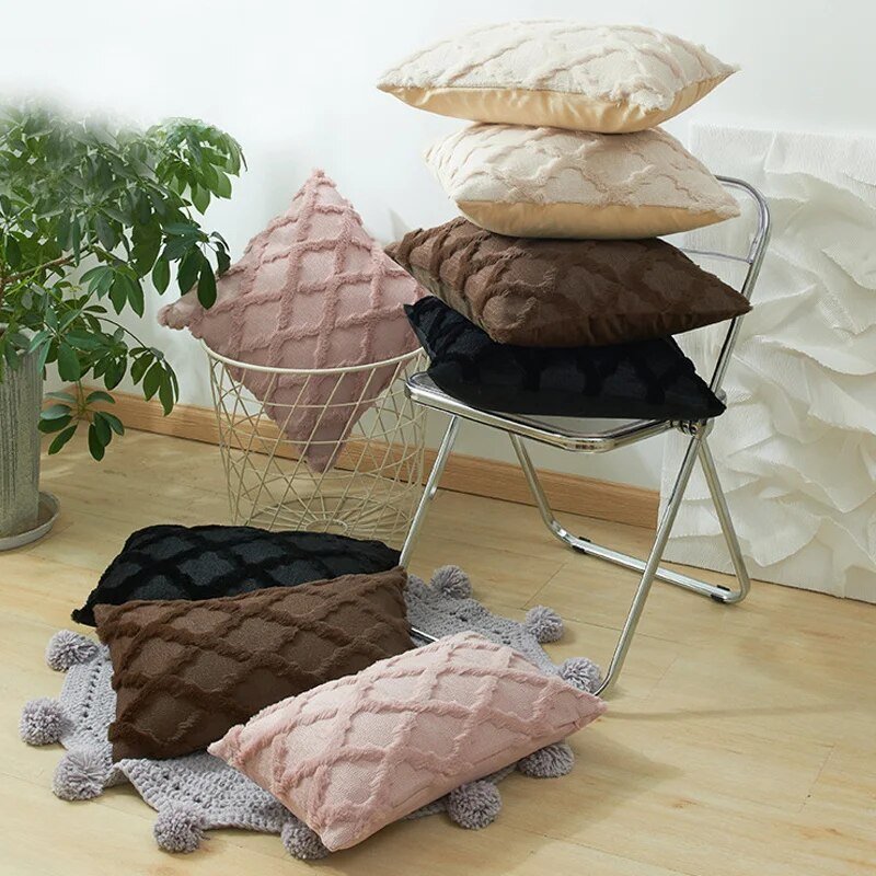 Plush Decorative Cushions - Soft Home Accent Pillows - Fesara