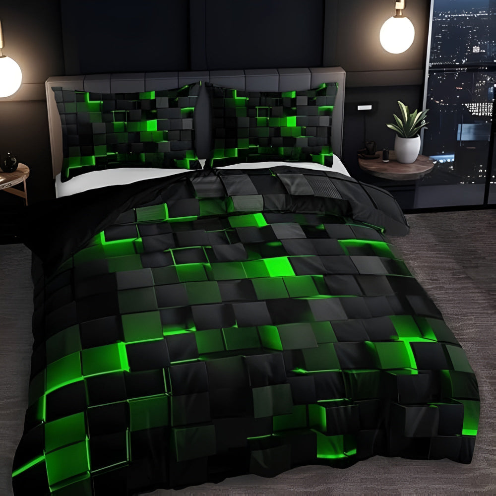 Vibrant Colorful Bedding Quilt Cover Set