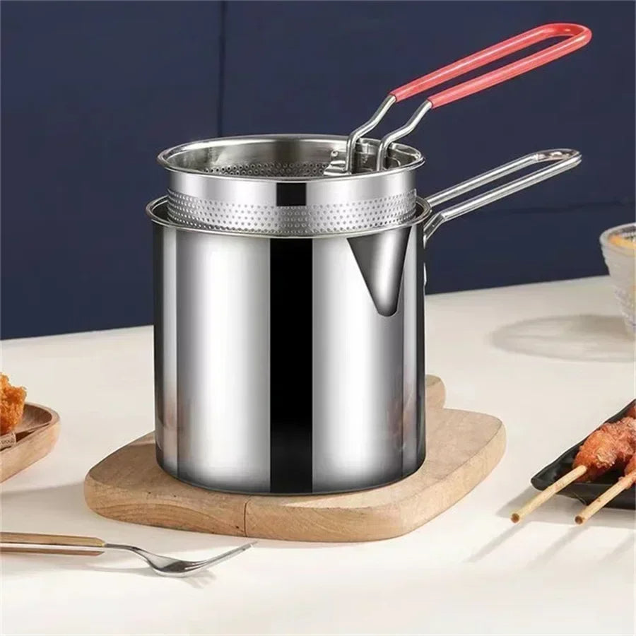 Large Electric Fryer With Basket