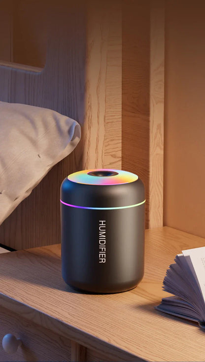 Compact Portable USB Humidifier with Aromatherapy