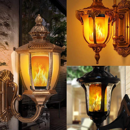 Colorful LED Flame Effect Party Lamp
