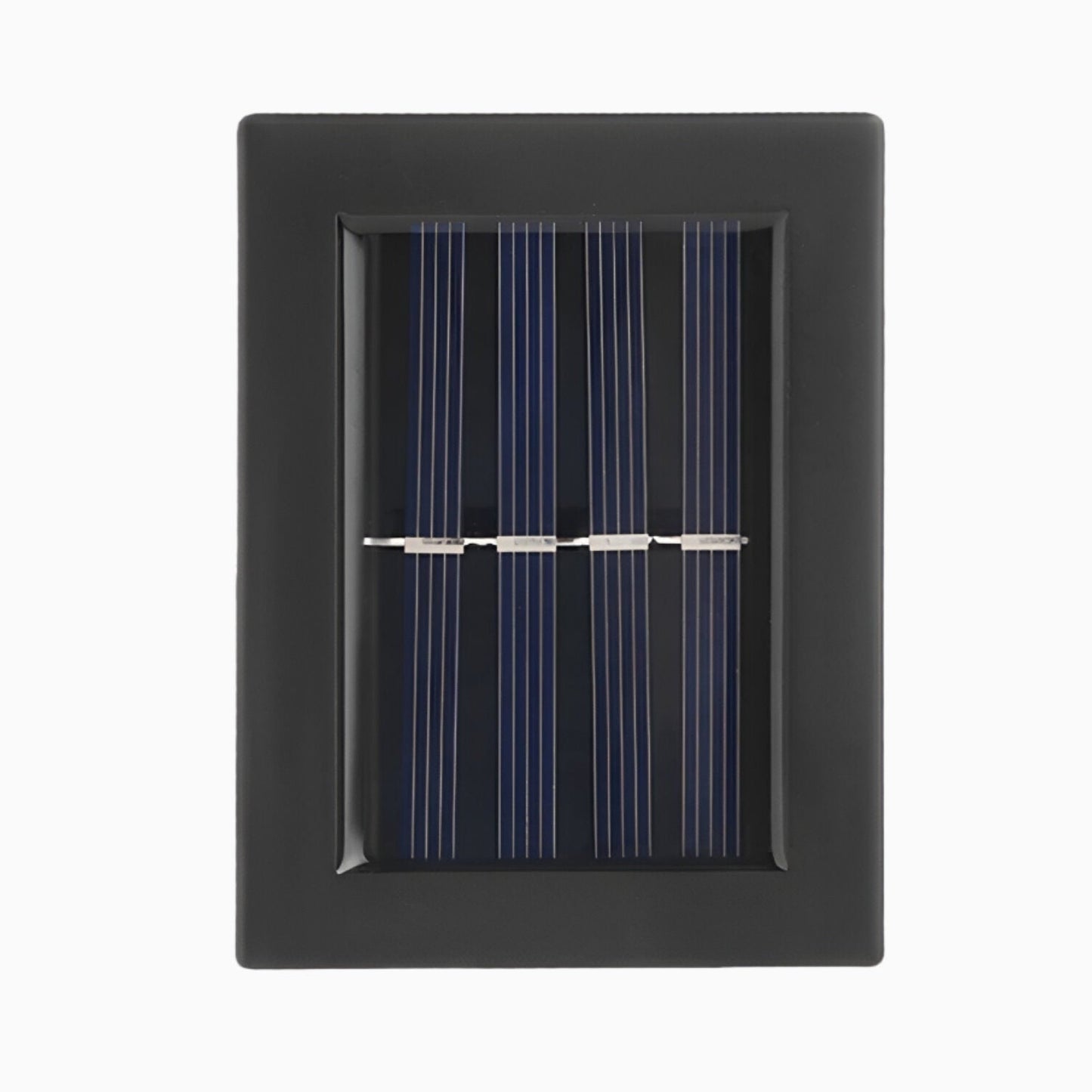 Outdoor Solar Powered Lamp Waterproof Black LED