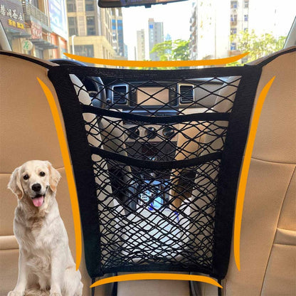 Pet Car Safety Net Barrier Protector - Fesara