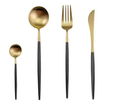 Elegant 24-Piece Silverware Set for Fine Dining