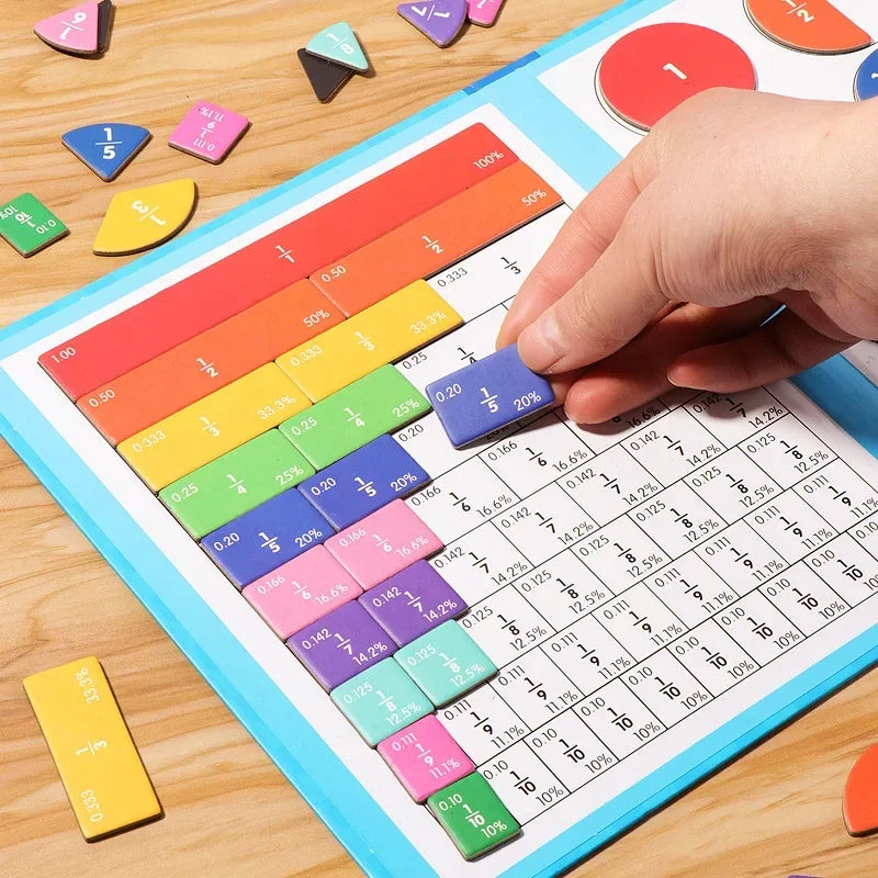 Fun Interactive Fraction Magnet Board