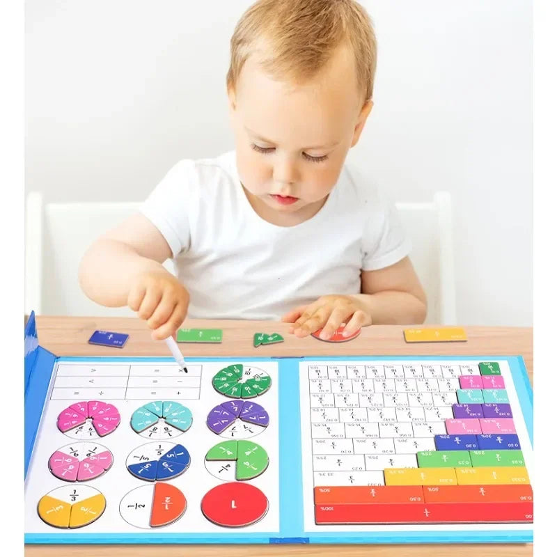 Fun Interactive Fraction Magnet Board