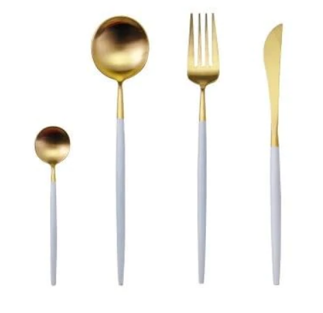 Elegant 24-Piece Silverware Set for Fine Dining