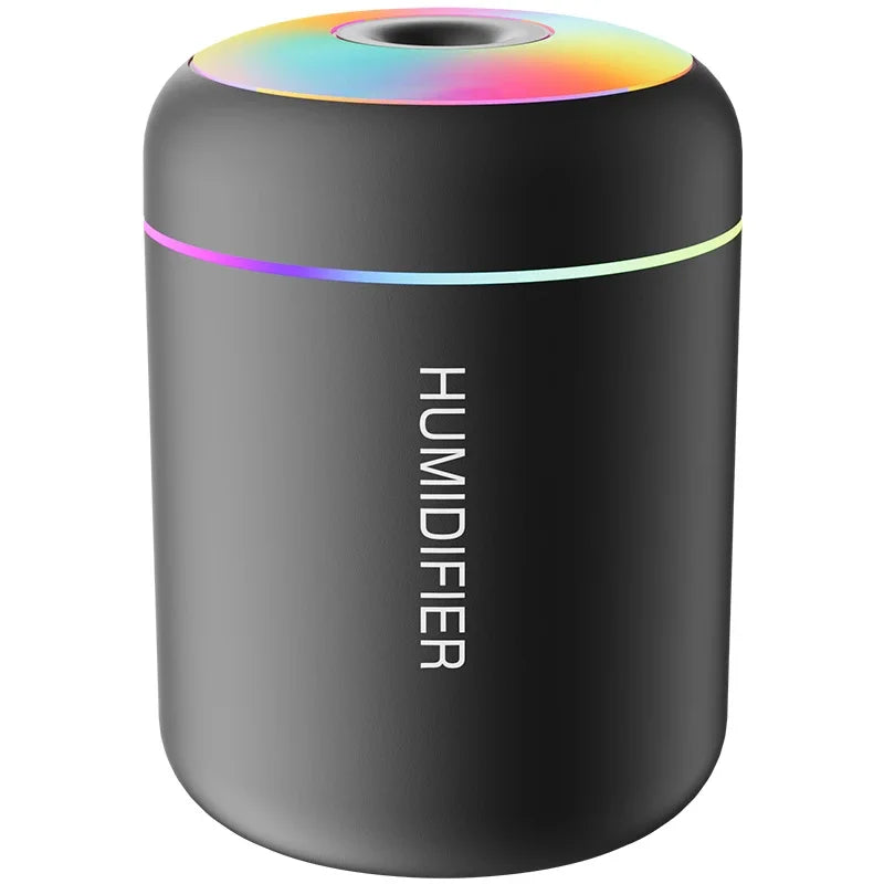 Compact Portable USB Humidifier with Aromatherapy