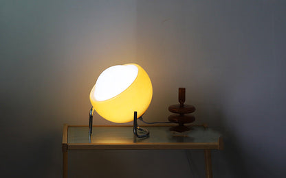 Vintage Glass Desk Lamp - Soft Nordic Table Light