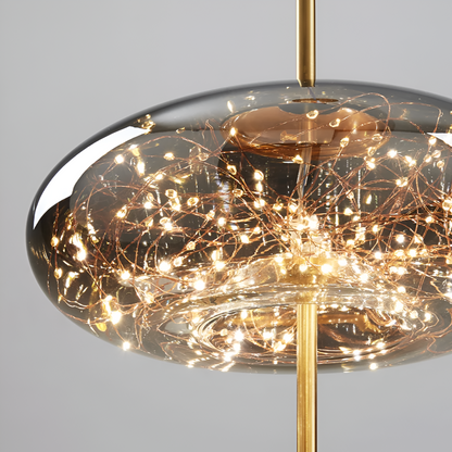 Elegant Glass Modern Pendant Light