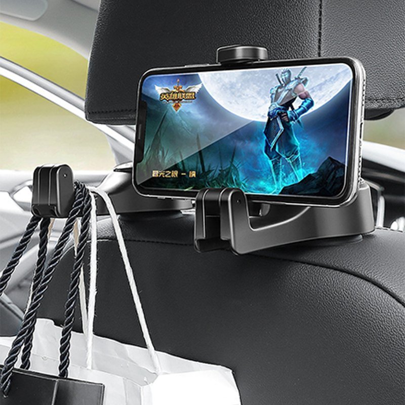 Ergonomic Phone Hand Grip with Head Rest