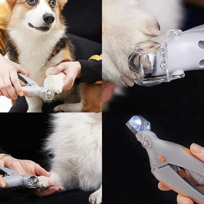Pet Nail Clippers with Quick Sensor for Safe Trimming
