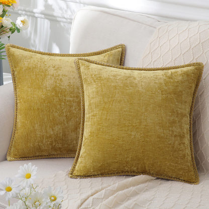 Cozy Fuzzy Throw Pillow Cover – Warm Home Decor Cushion
