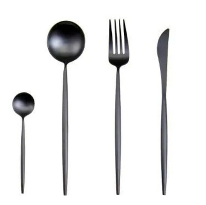 Elegant 24-Piece Silverware Set for Fine Dining - Fesara