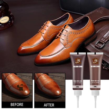Premium Leather Fixing Cream for Cars and Furniture