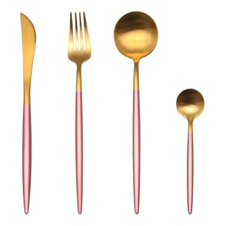 Elegant 24-Piece Silverware Set for Fine Dining