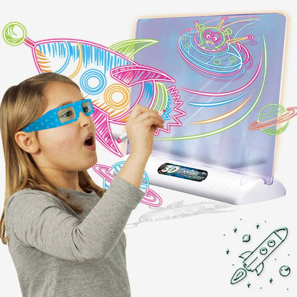 Colorful 3D LED Art Drawing Pad