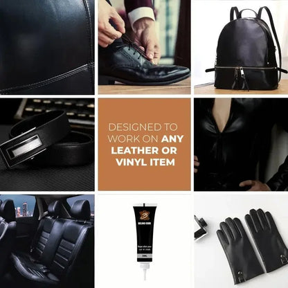 Premium Leather Fixing Cream for Cars and Furniture