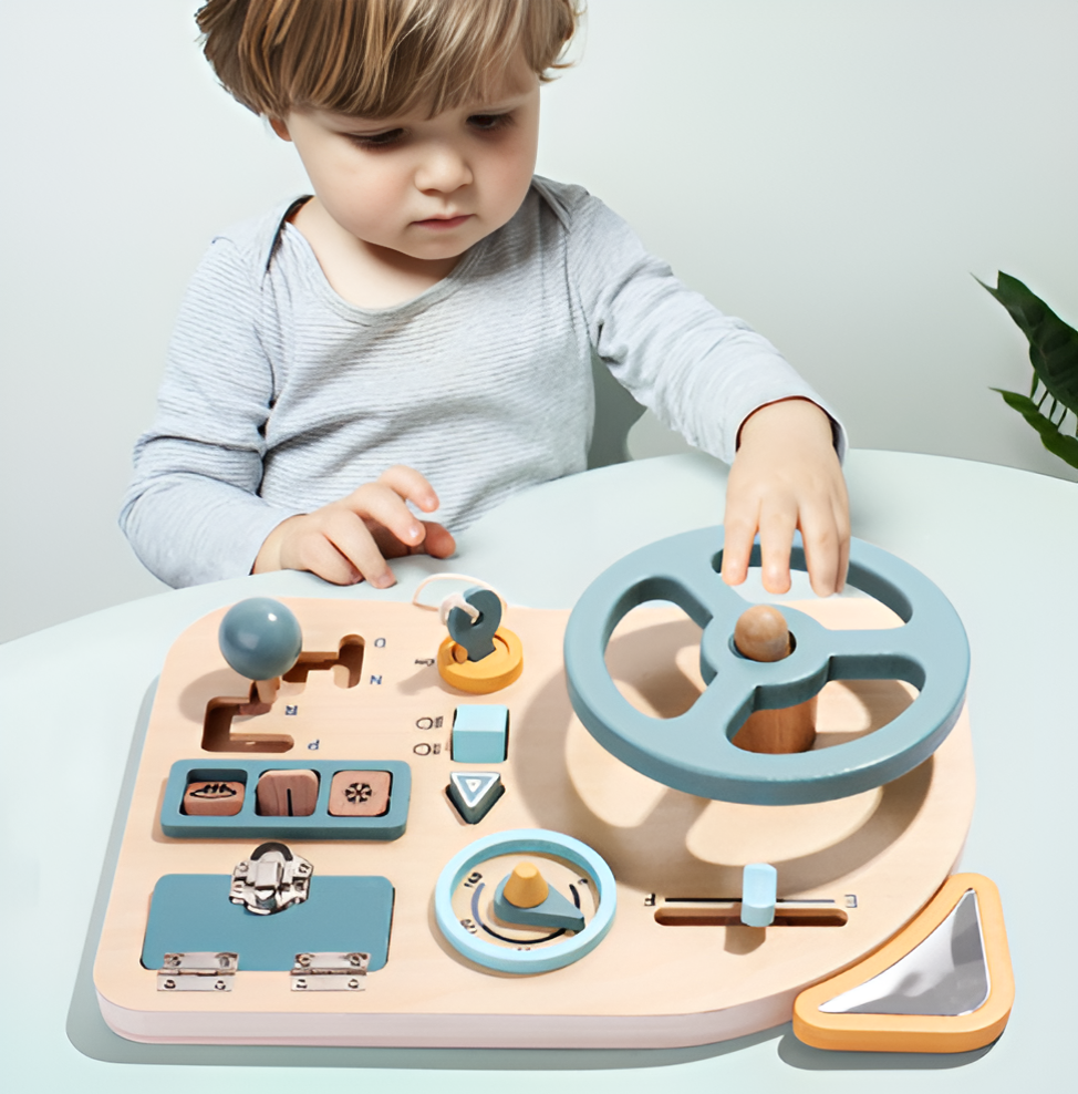 Portable Travel Montessori Activity Board
