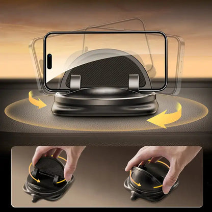 Easy Fit Universal Car Phone Mount with 360 Rotation
