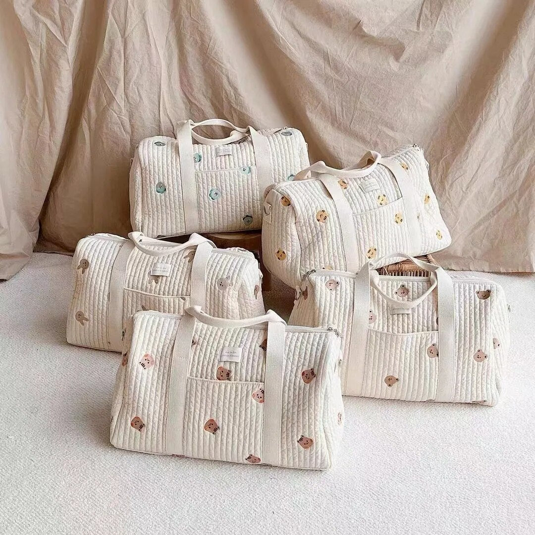 Luxury Mom Tote Bag - Large Travel Maternity Bag