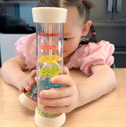 Calming Wooden Rain Sound Toy