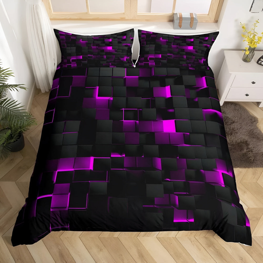 Vibrant Colorful Bedding Quilt Cover Set