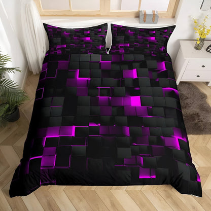 Vibrant Colorful Bedding Quilt Cover Set