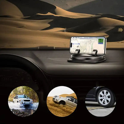 Easy Fit Universal Car Phone Mount with 360 Rotation