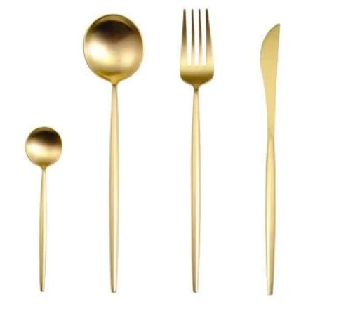 Elegant 24-Piece Silverware Set for Fine Dining