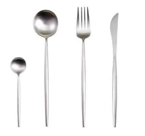 Elegant 24-Piece Silverware Set for Fine Dining