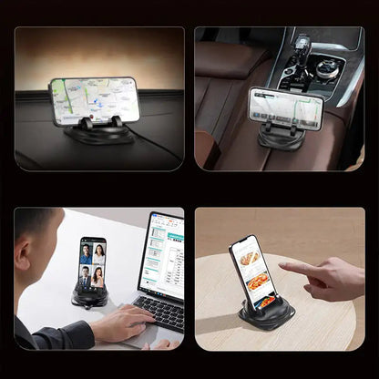 Easy Fit Universal Car Phone Mount with 360 Rotation