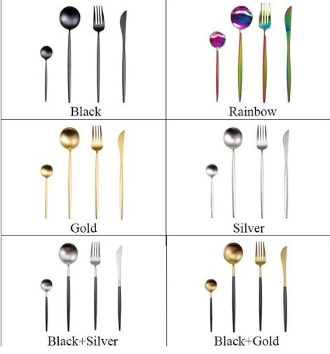 Elegant 24-Piece Silverware Set for Fine Dining