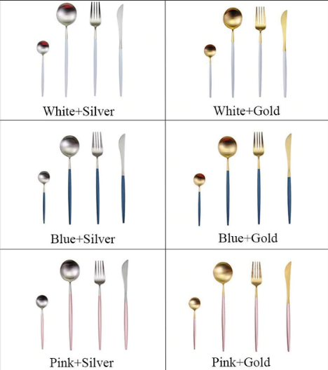 Elegant 24-Piece Silverware Set for Fine Dining