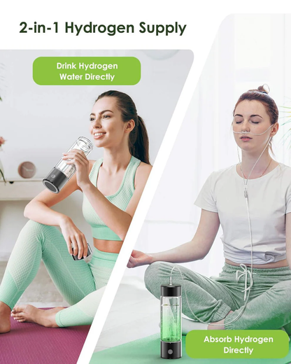 Alkaline Hydrogen Infused Water Bottle System
